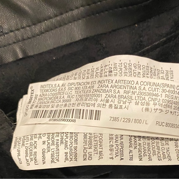 Zara Leather faux pant so flattering. - Picture 11 of 11